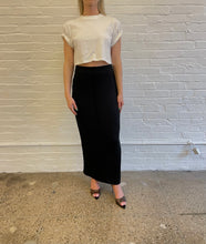 Load image into Gallery viewer, STEVIE SKIRT BLACK
